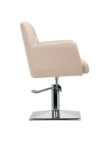 Poltrona per parrucchieri Gabbiano Monaco beige