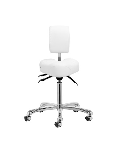 Sgabello podologico 1005 Giovanni bianco