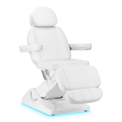 Sedia estetica elettrica SILLON Luxury 3 motori bianco