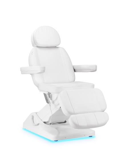 Sedia estetica elettrica SILLON Luxury 3 motori bianco