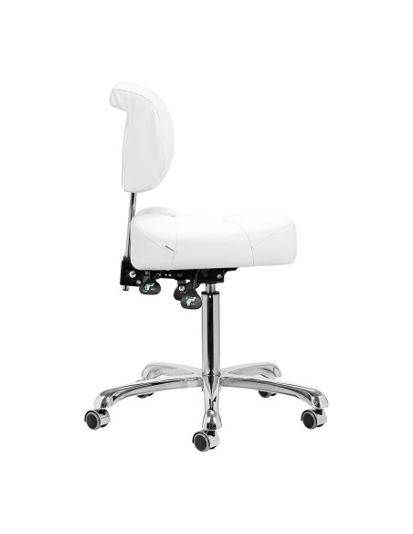 Sgabello podologico 1005 Giovanni bianco