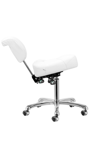 Sgabello podologico 1005 Giovanni bianco