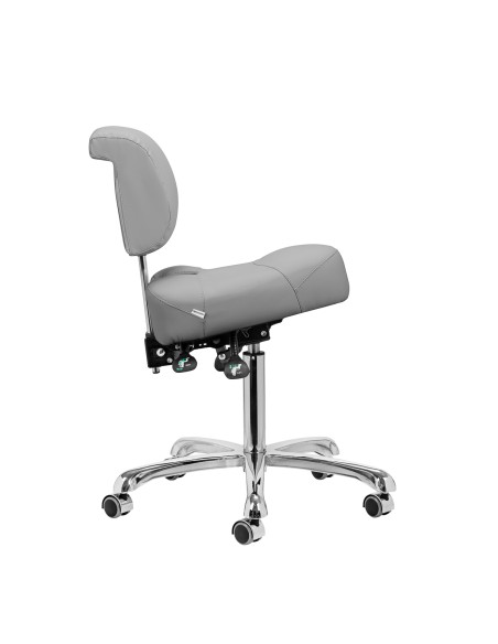 Sgabello podologico 1005 Giovanni grigio