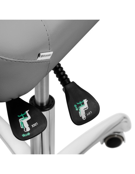 Sgabello podologico 1005 Giovanni grigio