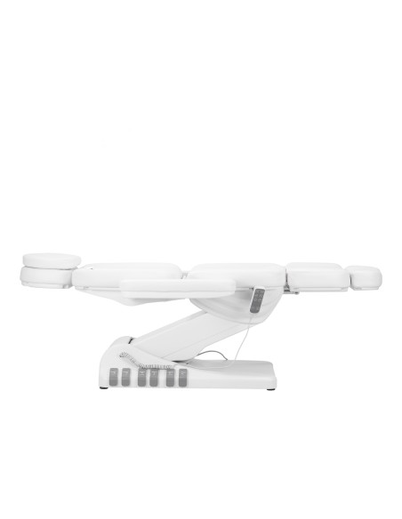 Sedia estetica elettrica SILLON Luxury 3 motori bianco comando a pedale