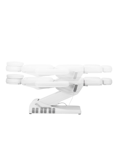 Sedia estetica elettrica SILLON Luxury 3 motori bianco comando a pedale