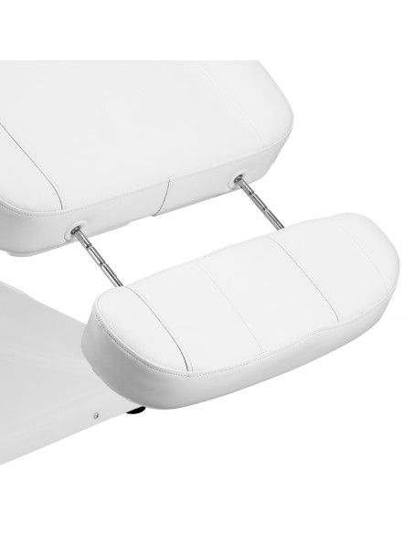 Sedia estetica elettrica SILLON Luxury 3 motori bianco comando a pedale