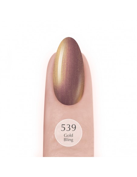539 Smalto semipermanente UV LaQ Gold Blig 8ml 539 Smalto semipermanente UV LaQ Gold Blig 8ml