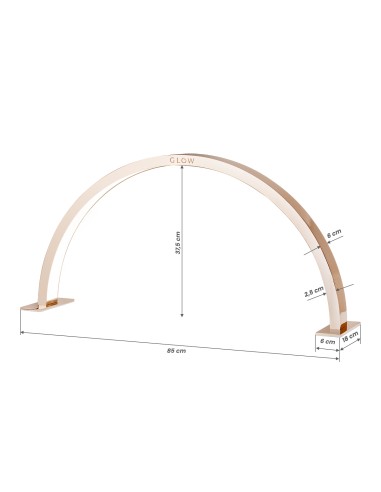 Lampada per manicure GLOW ARCHE II RAME DORATO