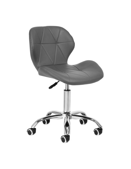 Sgabello cosmetico QS-06 grigio