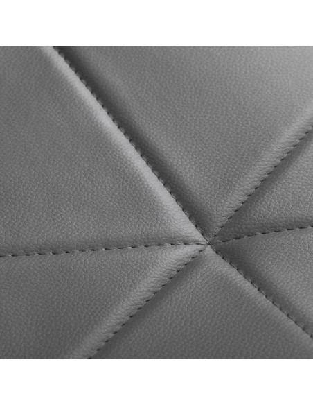 Sgabello cosmetico QS-06 grigio