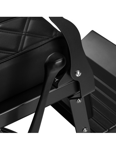 Sedia da barbiere Carlos Black