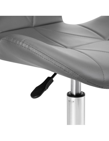 Sgabello cosmetico QS-06 grigio