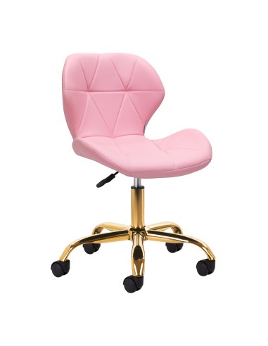 Sgabello cosmetico QS-06G oro rosa