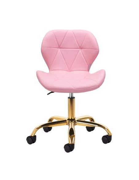 Sgabello cosmetico QS-06G oro rosa