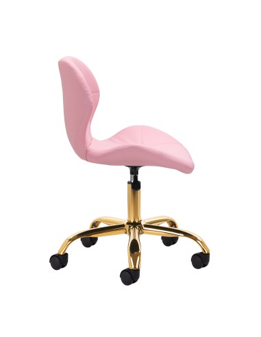 Sgabello cosmetico QS-06G oro rosa