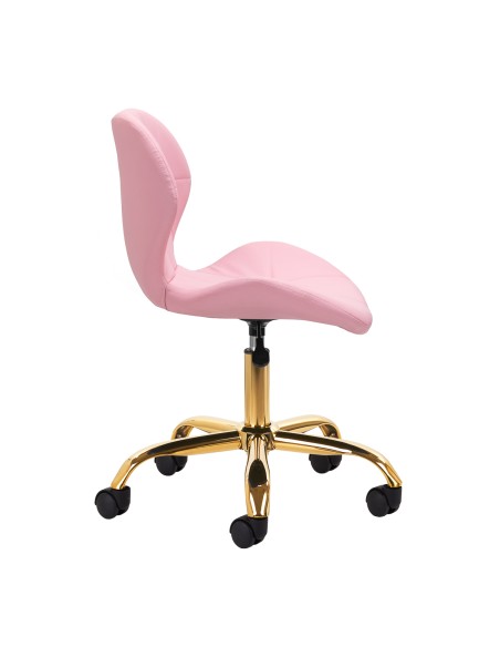 Sgabello cosmetico QS-06G oro rosa