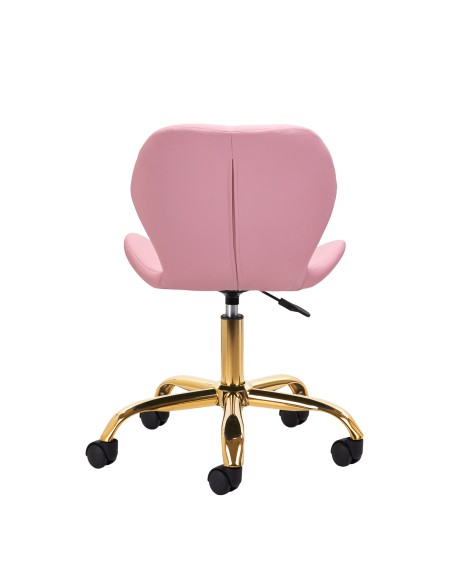 Sgabello cosmetico QS-06G oro rosa