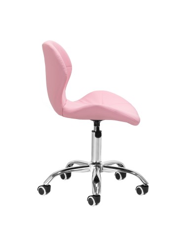 Sgabello cosmetico QS-06 rosa