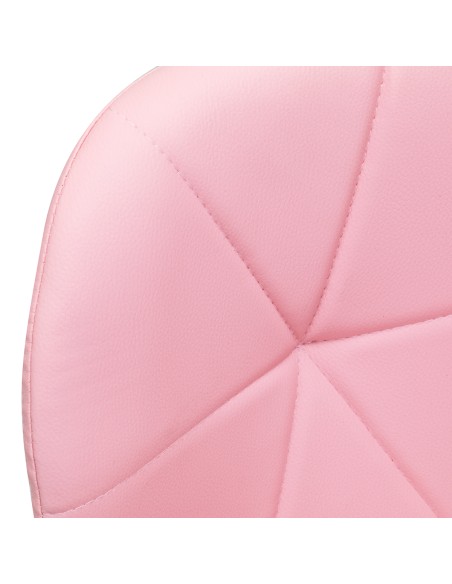 Sgabello cosmetico QS-06 rosa