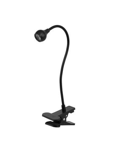 Lampada da tavolo Glow LED Snake UV nero