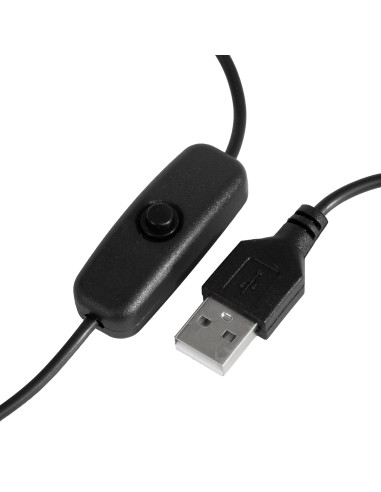 Lampada da tavolo Glow LED Snake UV nero