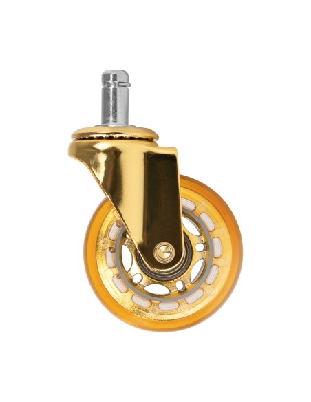 Roll Speed oro ruota sgabello a pressione set di 5 pezzi