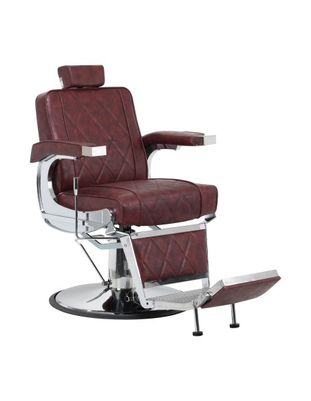 Sedia da barbiere Hair System BM88066 marrone