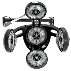 Gabbiano infrazone a parete GD-505W nero