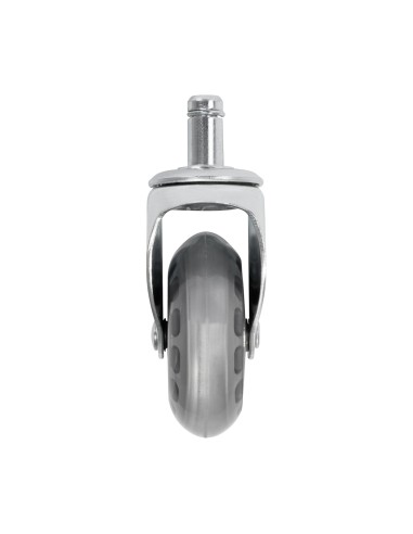 Roll Speed argento ruota sgabello a pressione...