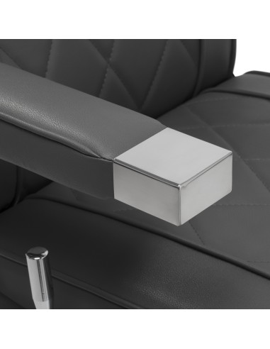 Sedia da barbiere Hair System BM88066 grigio