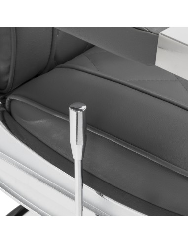 Sedia da barbiere Hair System BM88066 grigio