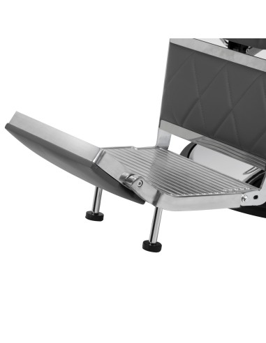 Sedia da barbiere Hair System BM88066 grigio