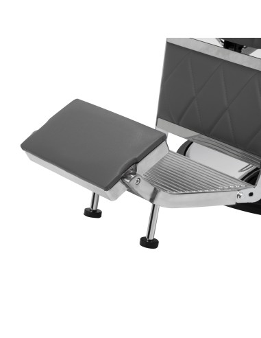 Sedia da barbiere Hair System BM88066 grigio