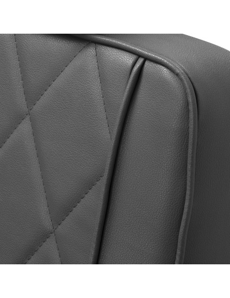 Sedia da barbiere Hair System BM88066 grigio