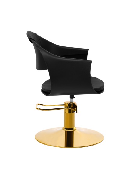 Poltrona per parrucchieri Gabbiano A364 nero