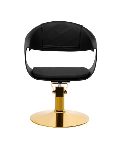 Poltrona per parrucchieri Gabbiano A364 nero