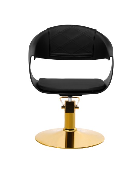 Poltrona per parrucchieri Gabbiano A364 nero