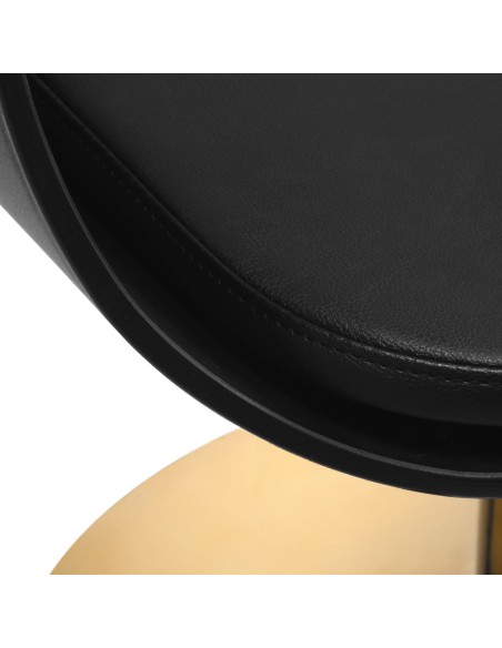 Poltrona per parrucchieri Gabbiano A364 nero