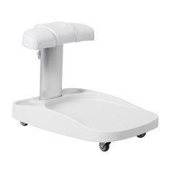 Carrello porta piatti doccia Azzurro bianco