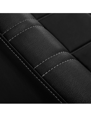 Divano per sala d'attesa Gabbiano Avila oro nero