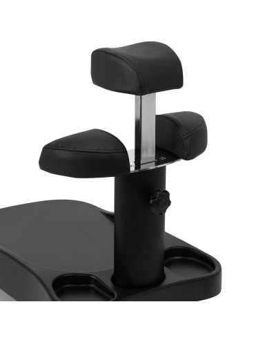 Carrello porta piatti doccia Azzurro nero