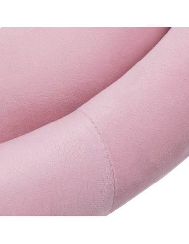 4Rico sedia girevole QS-BL12G velluto rosa