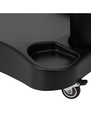 Carrello porta piatti doccia Azzurro nero