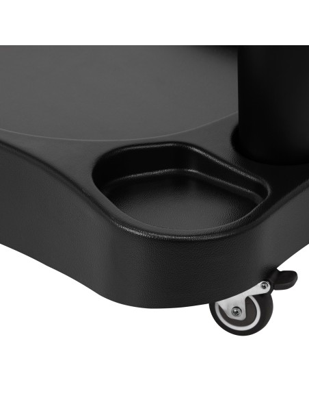 Carrello porta piatti doccia Azzurro nero