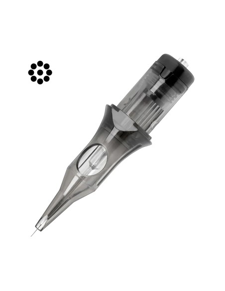 Cartuccia per tatuaggi El Cartel V2 - 0,25 9RS 10pz.