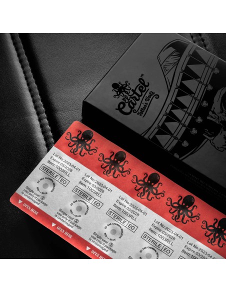 Cartuccia per tatuaggi El Cartel V2 - 0,25 9RS 10pz.