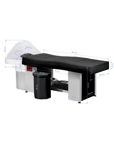 Gabbiano Head Spa Bench 017 nero