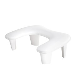 MOMO Supporto per manicure Croissant bianco