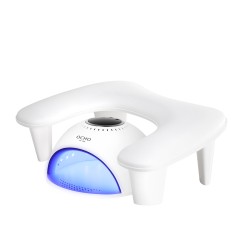 MOMO Supporto per manicure Croissant bianco 2